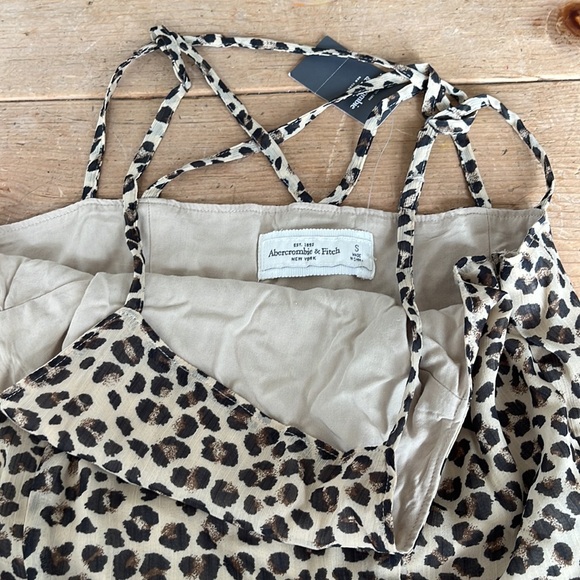Abercrombie & Fitch leopard print lined dress. - Picture 4 of 6